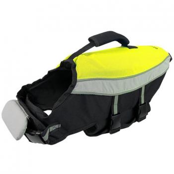 Alcott Neon Yellow Medium Dog Life Jacket