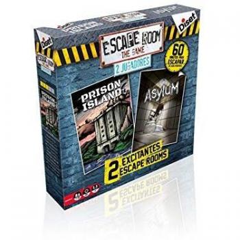 Diset - Escape Room the game Dos Jugadores, Juego de mesa adulto que simula una experiencia escape room a partir de 16 años