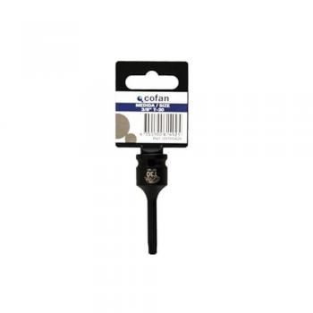 Vaso de Impacto Macho 3/8 Torx T-10 - Alta Resistencia