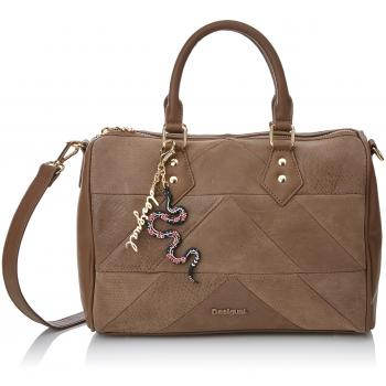 Desigual - Bols_bowling Snake Patch. 6040. U, Mujer, Marrón