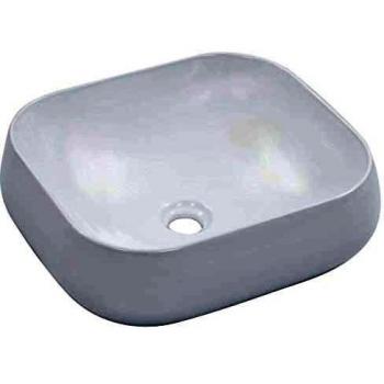 vidaXL Lavabo Sanitario Baño Servicio Fregadero Piezas de Fontanería Bricolaje Instalación Decoración Aseo Grifería 44,5x39,5x14,5 cm Cerámica Blanco