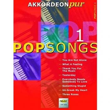 Accordion Pure: Pop Songs 1 - Intermediate Level Special Arrangements