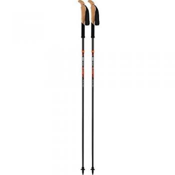 Bastones de Senderismo Swix Sonic Pro Trail Carbon Negro Naranja (Par) - 125 cm