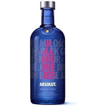 Vodka - Absolut Drop Of Love 1L
