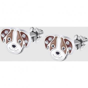 Pendientes de Niña Basics con Motivo de Perro