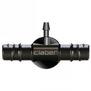 Racord T Claber 1/2 - 1/4 (Pack de 2)