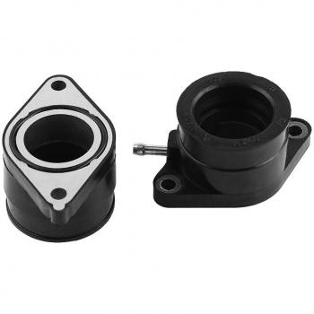 Qiilu Adaptador de interfaz de Carb carburador ingesta de motocicleta para Yamaha XT600 XT600Z XT600E 1984-2003