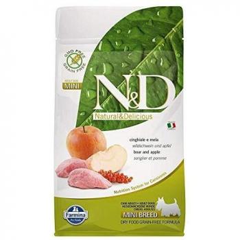 Farmina N&D Prime Mini Adulto Sin Grano Jabalí y Manzana 800g