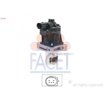 Válvula EGR FACET 23.0125 para OPEL Astra, Insignia, Mokka, Zafira, Vivaro, Meriva & CHEVROLET Trax & VAUXHALL Insignia, Astra