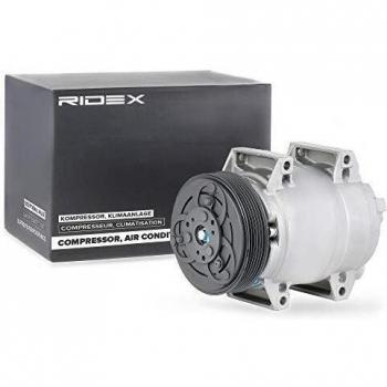 Compresor de Aire Acondicionado RIDEX 447K0081 para VOLVO V70 II, XC90 I y S60 I con aceite PAG 100 R134a