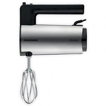 Grundig - Hm 7680 hand mixer 700w negro, acero inoxidable - batidora