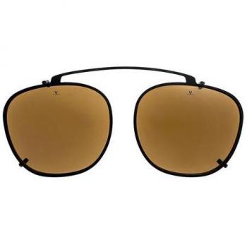Vuarnet Unisex Clip-on Sunglasses VD190400012121 Black One Size