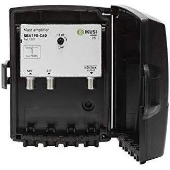 Amplificador de mástil de 35dB con Mezcla de FI 1307 de Ikusi