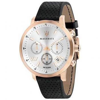 Reloj para Hombre, Colección GT, en Acero, PVD Oro Rosa, Cuero - R8871134001