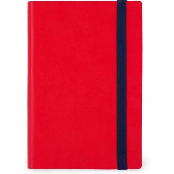 Agenda Legami Notes sem/vista mult 2024 Rojo