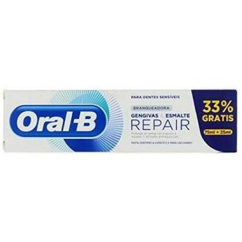 Oral-B Encías & Esmalte Repair Blanqueante Pasta Dentífrica, 100 Mililitros