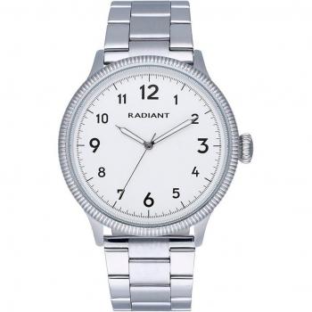 Radiant - Reloj de mujer Timmy RA627201 con elegante correa plateada y detalles en gris.