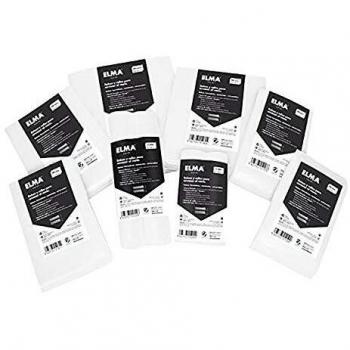 ELMA Pack 100 Bolsas Gofradas para Envasado al Vacío de Alimentos 30x40cm