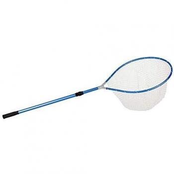 Lineaeffe - Carrete de pesca Guadino Barco 2 125 cm 2 secciones 56 x 49 x 30 cm Red de silicona para todas las técnicas de pesca tanto en mar como río y lago