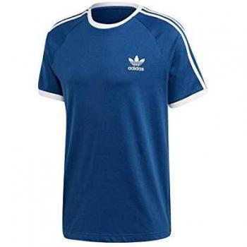 adidas 3-Stripes tee Camiseta de Manga Corta, Hombre, Night Marine, XS