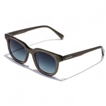 Hawkers OASIS Gafas de Sol para Hombre y Mujer con montura en gris y lentes espejadas azul