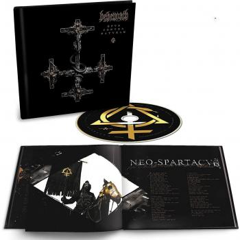 CD de Behemoth - Opvs contra natvram - BooK Black Cover - Edición Estándar