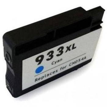 Cartucho de Tinta HP 933XL Cyan Genérico - Reemplaza CN054AE