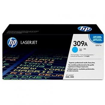 HP Q2671A - Cartucho de tóner original LaserJet HP 309A cian