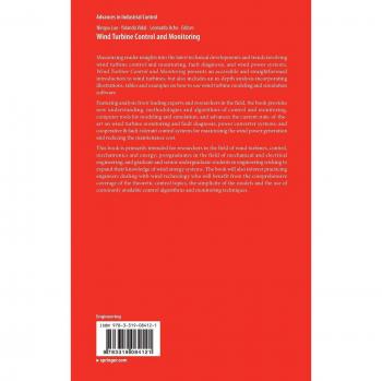 Wind Turbine Control and Monitoring: Advanced Industrial Control Systems (2014 Edition)