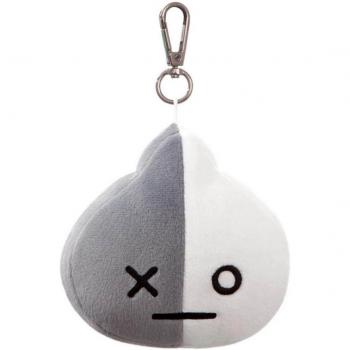 Llavero clip BT21 Aurora Van gris con diseño de personajes animados