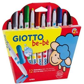 Giotto Be-Bè Súper Rotuladores Estuche 12 Uds