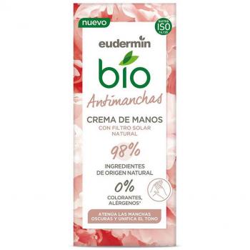 Crema de manos anti-manchas orgánica y nutritiva 75 ml | Eudermin