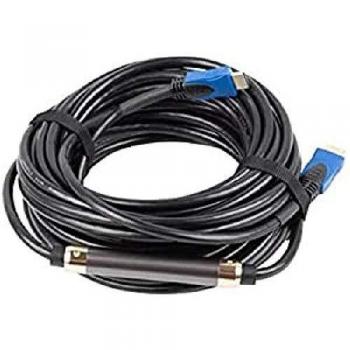 CABLE HDMI LANBERG CA-HDMI-20CU-0150-BK CONECTORES MACHO/MACHO CHAPADOS EN ORO RESOLUCIÓN HASTA 3840 * 2160 15 METROS NEGRO