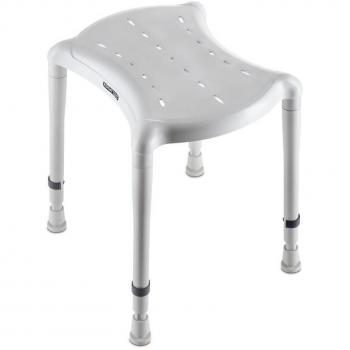 Taburete de Ducha Aquatec Dot Rectangular - Con Corte para Comodidad y Seguridad