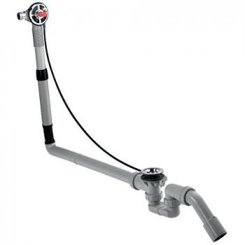 Hansgrohe 58126180 Exafill sistema de llenado y vaciado para bañeras especiales