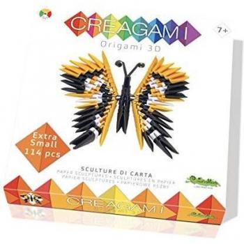 Kit de Origami Modular Creagami Mariposa XS Multicolor 3D
