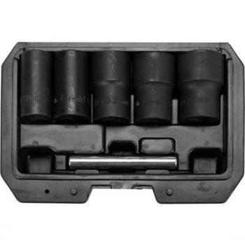 Extractor de tornillo y perno Yato YT-06032, juego de 6 piezas, herramientas de extracción de paneles, color negro