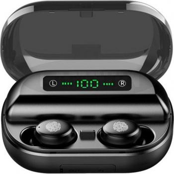 Auriculares Inalámbricos Bluetooth 5.0 Estéreo 9D Impermeables IPX7 con Banco de Energía de 4000mAh TWS