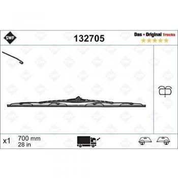Limpiaparabrisas SWF 132705, tipo: Delantero, longitud: 700mm, cantidad: 1 pieza