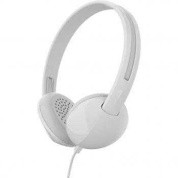 Auriculares de diadema con micrófono Skullcandy StiM, BLANCO/GRIS