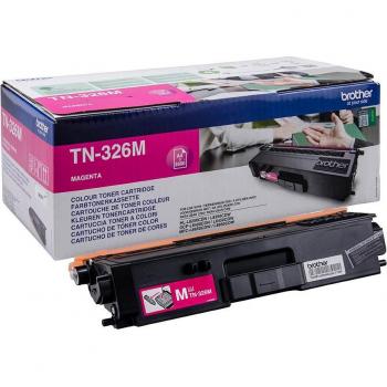 Brother TN-326M Magenta Cartucho de Tóner Original 3500 Páginas Compatible con DCP-L8400, DCP-L8450, MFC-L8650, MFC-L8850, HL-L