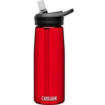CamelBak Unisex - Botella para Adultos Eddy+, Color Rojo, tamaño 750 ml, 0.153, 7.6 x 7.6 x 25.5centimeters