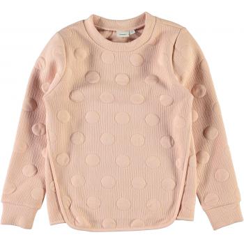NAME IT - Sudadera con capucha - para niña evening sand S
