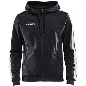 Craft Pro Control Hooded Jacket - Men's Black/White XXXL