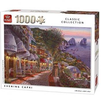Puzzle King International Evening Capri - 1000 piezas