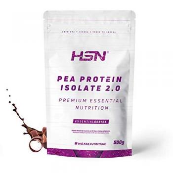 Proteína de Guisante Aislada 2.0 Sabor Chocolate 500g - 100% Vegana, Sin Gluten, Sin Soja, No-GMO