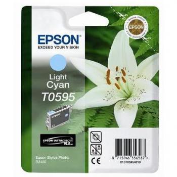 Epson T0595 UltraChrome K3 Light Cyan Ink Cartridge (C13T05954010)