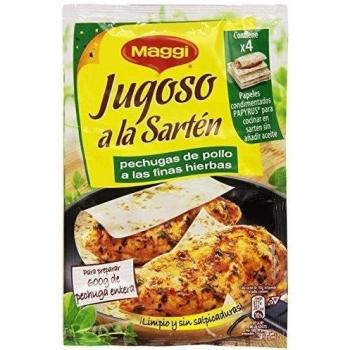 Maggi Condimento para Sartén con Finas Hierbas, 23.4g