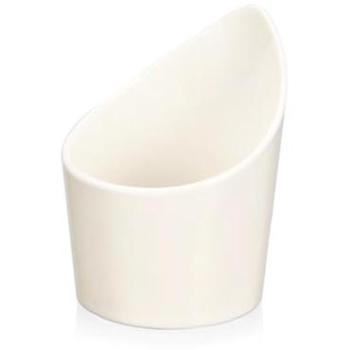 Vaso Degustare de Melamina (6 Pcs) Apto para Lavavajillas, Apilable, Libre de BPA, 65 ml, Blanco, Diámetro: 6 cm