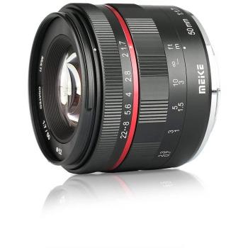 Meike 50mm f/1.7 Lens for Sony E-Mount, Black
